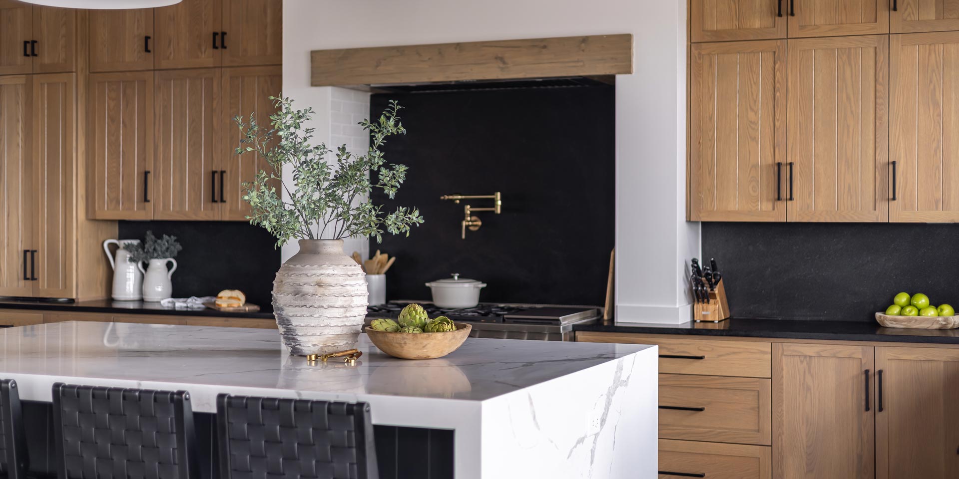 Modern kitchen interior